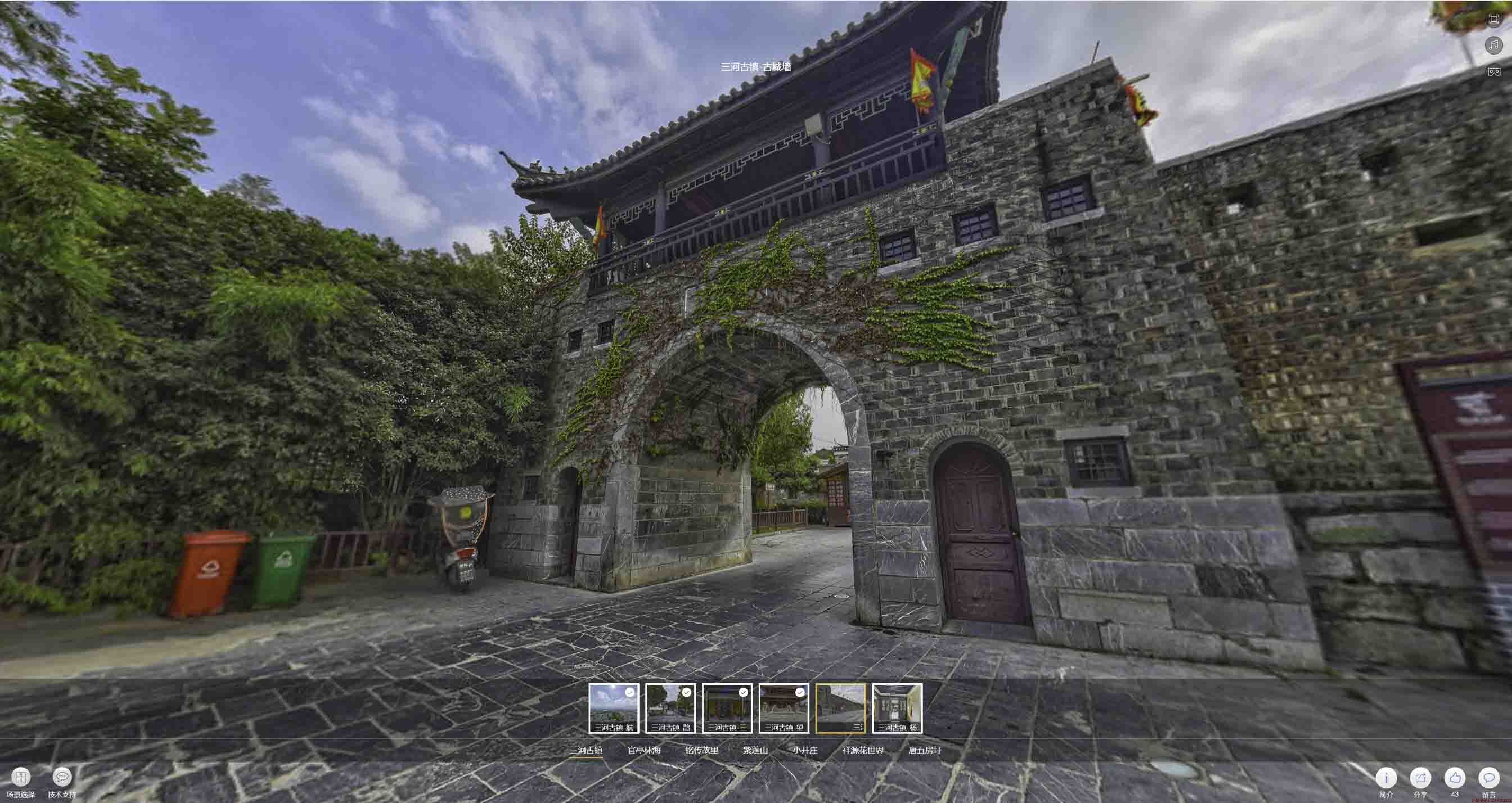 通海口镇全景拍摄技巧：捕捉完美全景图像在手绘地图中的创意应用